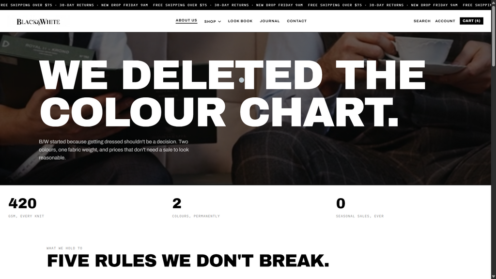 Black&White - Fashion Store Shopify Theme