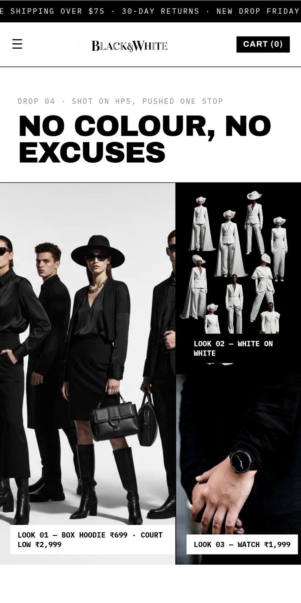 Black&White - Fashion Store Shopify Theme
