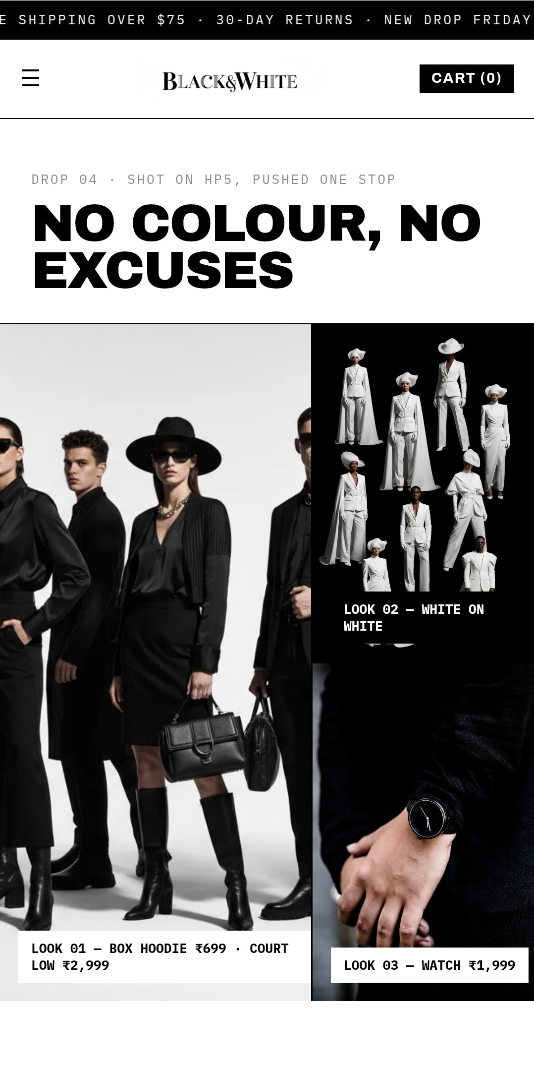 Black&White - Fashion Store Shopify Theme