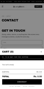 Black&White - Fashion Store Shopify Theme
